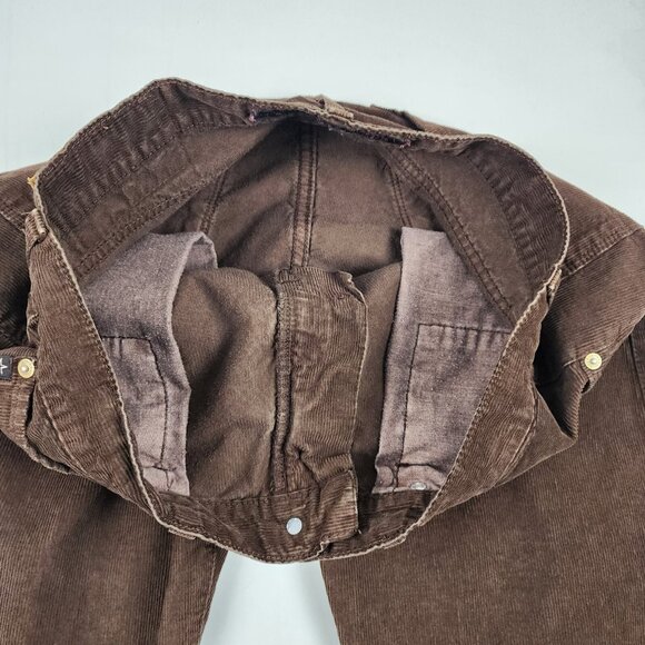 BIG STAR Jeans Mens 34R Brown Division Slim Fit Corduroy (34x31) - Picture 5 of 11
